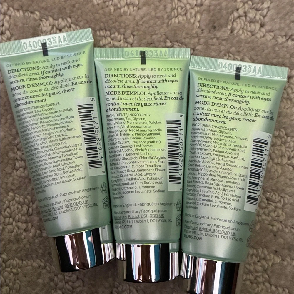 3 X ELEMIS Pro-Collagen Neck & Decollete Balm 15ml Travel Anti-Wrinkle Neck Balm - Picture 2 of 3